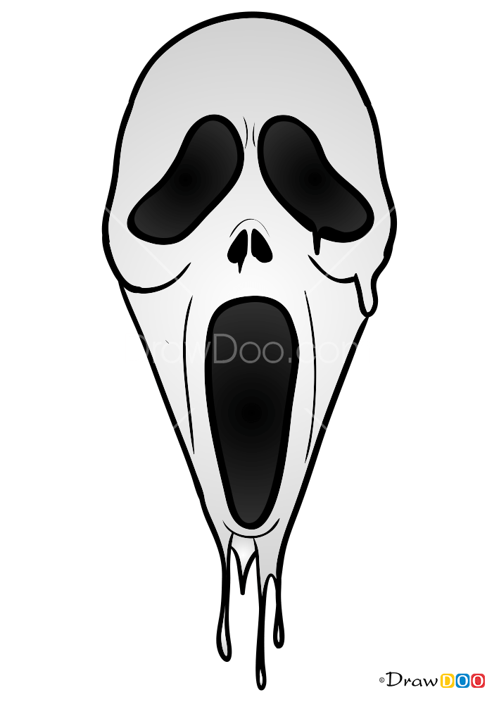 How to Draw Scream Mask, Face Masks
